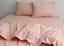 Комплект постільної білизни TAG Tekstil 1.5-спальний Персиковий 000163384 (Pale Blush) - мініатюра 2