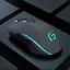 Мишка бездротова ігрова Gamousе X9 з акумулятором та підсвіткою Black 2.4G Bluetooth - мініатюра 5