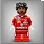 Конструктор LEGO Шолом Льюїса Гамільтона з команди Scuderia Ferrari HP (43022) - мініатюра 12