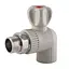 Кран радіаторний кутовий Vsplast PPR ф25 x 3/4″ 000003480 - мініатюра 1