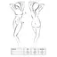 Комплект белья под латекс Passion CAPRI Set black L/XL - миниатюра 3