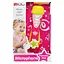 Детский игрушечный микрофон 34564AB Pink звук, музыка, регулятор громкости - миниатюра 1