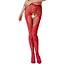 Эротические колготки-бодистокинг Passion S007 Red - миниатюра 1