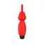Вибратор для клитора Erospace Sweet Play Mini Reindeer Vibrator A10 8.8 см красный - миниатюра 2