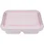 Контейнер для зберігання харчових продуктів Ardesto Fresh двосекційний 2х250 мл рожевий (AR1302P) - мініатюра 1