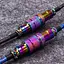 Кабель Keychron Type-A/Type-C Premium Coiled Aviator Cable-Straight Rainbow Palted black (CAB5_KEYCHRON) - мініатюра 5