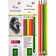 Набор карандашей 12 цветов CR255-12 неоновый. - миниатюра 4