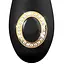 Вибратор-кролик Dreamtoys Prestige Alexia 20 см черный - миниатюра 3