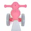 Каталка-толокар Bambi M 5729-8 - мотоцикл з інтерактивними ефектами та багажником, рожевий - мініатюра 4