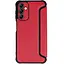 Чехол-книжка Getman кожаный Razor PU для Samsung Galaxy A15 4G/5G/M15 5G Red - миниатюра 2