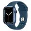 Ремешок Hoco WA01 Flexible series для Apple watch (42/44/45/49mm) Evening Blue - миниатюра 1