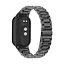 Ремешок для фитнес-браслета Tamister для Xiaomi Mi Band 8 и 9 Type С металлический с застежкой черный - миниатюра 3