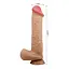 Фалоімітатор Baile Sliding Skin Bendable 10.2'' 26 см тілесний - мініатюра 9