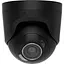IP-Камера дротова Ajax TurretCam HL black, 8мп, 2.8мм, гібридне підсвічування IR 35м, білий Led 50м, Poe, True WDR, IP 65, ІЧ 35м, аудіо, кут огляду 100° до 110°, купольна, чорна - мініатюра 1