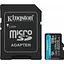 Карта пам'яті Kingston MicroSDXC 128GB Canvas Go! Plus class10 UHS-I U3 V30 +adapter SD (SDCG4/128GB) - мініатюра 1