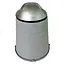 Мусорное ведро Motek на 7 л 17х24х30 см Серый (WBS-111)  - миниатюра 1