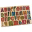 Пазл деревянный Zirka Алфавит украинский цветной (341777) - миниатюра 1