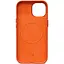 Чехол Epik Denim with MagSafe для Apple iPhone 15, 6.1 Orange - миниатюра 3