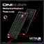 Клавіатура Onikuma ігрова бездротова для ігор з RGB підсвіткою та 3 режимами підключення до 600 годин роботи чорний - мініатюра 2