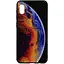 Чохол-накладка Toto Print Glass Space Case HuAwei Y5 2019 Violet - мініатюра 1