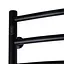 Полотенцесушитель UNIO LDE ER 1000-500-9 BLK Лестница Дуга Элит черная (21557) - миниатюра 2