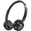 Бездротові навушники Hoco W62 Verso retro BT headphones, BT5.4, 300mAh, 30h, black - мініатюра 1