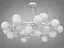 Білосніжна, досконала, підвісна люстра в стилі Loft - Бульбашки на 25 ламп - мініатюра 1