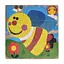 Деревяний пазл-вкладиш Бджілка 73260-14, 16 деталей - мініатюра 1