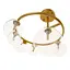 Люстра Brille потолочная молекула в спальню G9 40W G (BL-780C/6) - миниатюра 1