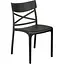 Стул садовый Bica Croix пластиковый графит. - миниатюра 4