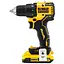 Дрель-шуруповерт бесщеточный DeWalt XR Li-Ion 18В акб 2х2 А/ч 65 Нм 450-1650 об/мин - мініатюра 4