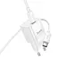 МЗП Hoco C146A Charm PD20W (1USB-C) + кабель Type-C to Type-C White - мініатюра 5