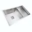 Кухонная мойка Platinum Handmade 780x440x230 L нержавейка (квадратный сифон, 3.0/1.0), Нержавеющая сталь - миниатюра 3