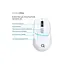 Мишка OfficePro M468W Wireless/Bluetooth White (M468W) - мініатюра 5