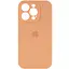 Чохол Epik Silicone Case Full Camera Protective AA для Apple iPhone 15 Pro 6.1 Помаранчевий/Cantaloupe - мініатюра 1