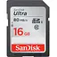 Картка пам'яті SanDisk Sdhc 16 GB Ultra Class 10 Uhs 80 MB/s - мініатюра 3