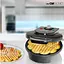 Вафельниця Clatronic WA 3491 Black 1200Вт з індикатором нагріву - мініатюра 5