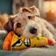 Іграшка для собак Waudog Fun Plush Піца плюш 16х22.5 см - мініатюра 4