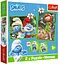Пазлы 2в1 + Мемо "Смурфикам весело" 93656 Trefl, в коробке (5900511936568) - миниатюра 1