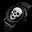 Оригінальний годинник Skmei Skull 9178 Black-Silver - мініатюра 2