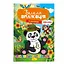 Книжка Веселая аппликация из наклеек "Экзотические животные" АЦ-01-01 - миниатюра 1