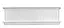 Балконний ящик для вирощування розсади, декоративних і кімнатних рослин 49х16.5х14.5 см Білий 88087 - мініатюра 3