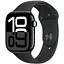 Смарт-годинник Apple Watch Series 10 GPS, 42mm, Jet Black, Black Sport Band, M/L (Grade B) Seller Refurbished - мініатюра 1