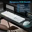 Комплект (клавіатура + мышь) MageGee K1 Combo White (6971969723870-UA) [164309] - мініатюра 7