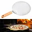 Лопатка для пиццы подставка Ø30.5 см из нержавеющей стали с деревянной ручкой, Kitchen Master 86534 - миниатюра 2
