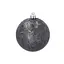 Елочные шарики Chomik пластиковые графит с перламутром 8 см 9 шт. (GIF3041) - миниатюра 4
