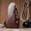 Модна жіноча сумка з однією лямкою через плече з екошкіри Vintage 22760 коричнева - мініатюра 10