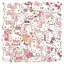Стікерпак Набір наклейок GeekLand Hello Kitty Хелло Кітті 50 штук - мініатюра 1