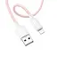 Дата кабель Borofone BX117 Source USB to Lightning 2.4A (1m) Pink - мініатюра 2