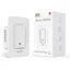 3-полосный / однополюсный интеллектуальный коммутатор Wi-Fi MOES совместим с Alexa и Google Home - миниатюра 1